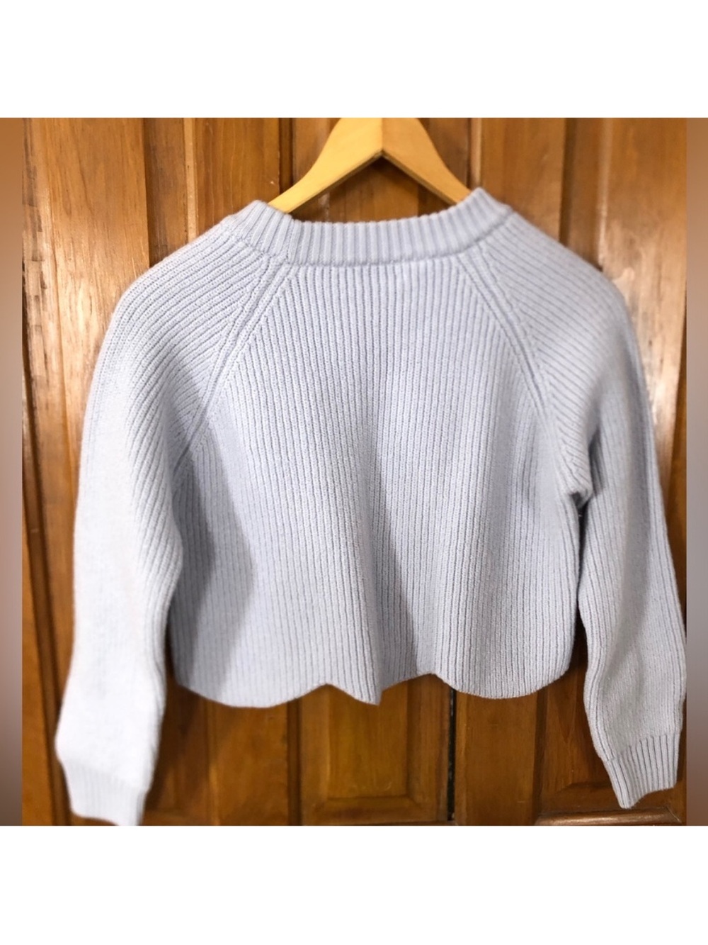 WILFRED Cropped Scalloped Sweater - Picture 2 of 5